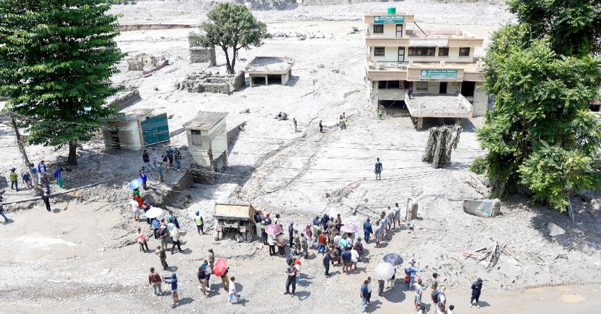 भारत र चीनका सुरुङ उद्धार टोली बाढी प्रभावित क्षेत्रमा