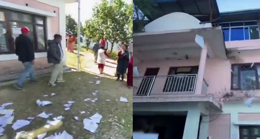 एमालेको ११ औं महाधिवेशनको प्रतिनिधि छनोटकोमा धनकुटामा विवाद, मतपत्र च्यात्नेदेखि तालाबन्दीसम्म