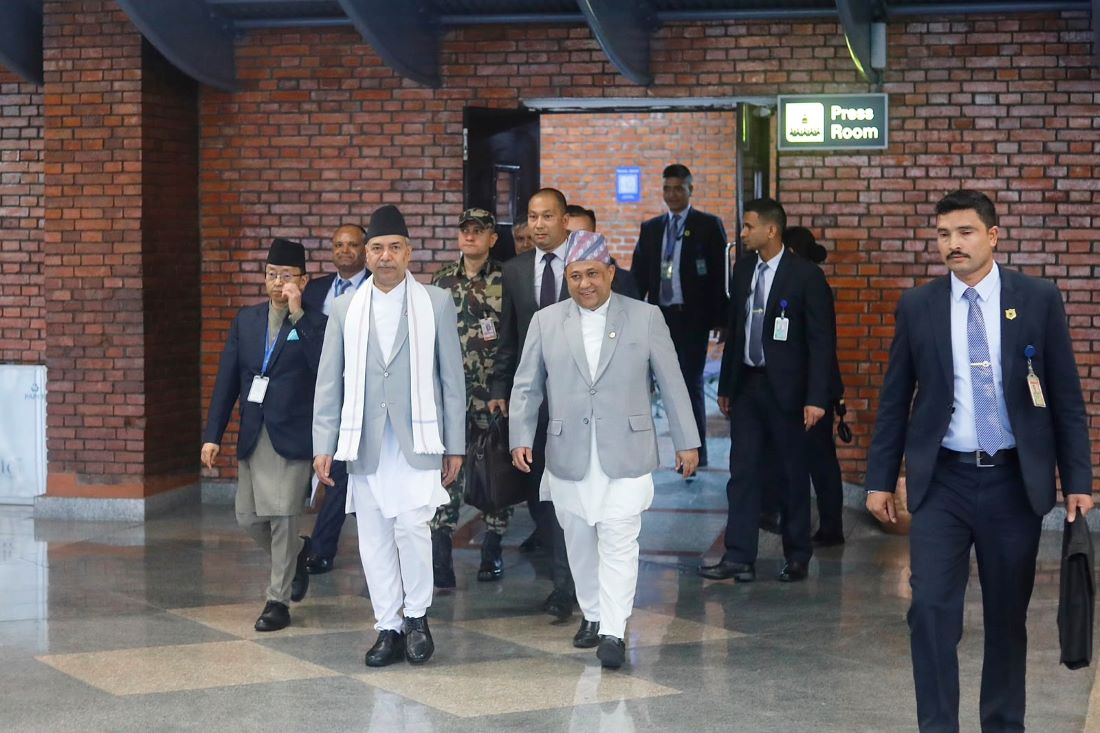 उपराष्ट्रपति यादव कतारको औपचारिक भ्रमण सम्पन्न गरी स्वदेश फिर्ता