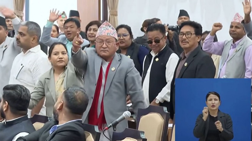 विपक्षी दलको अवरोधपछि संसद् बैठक स्थगित