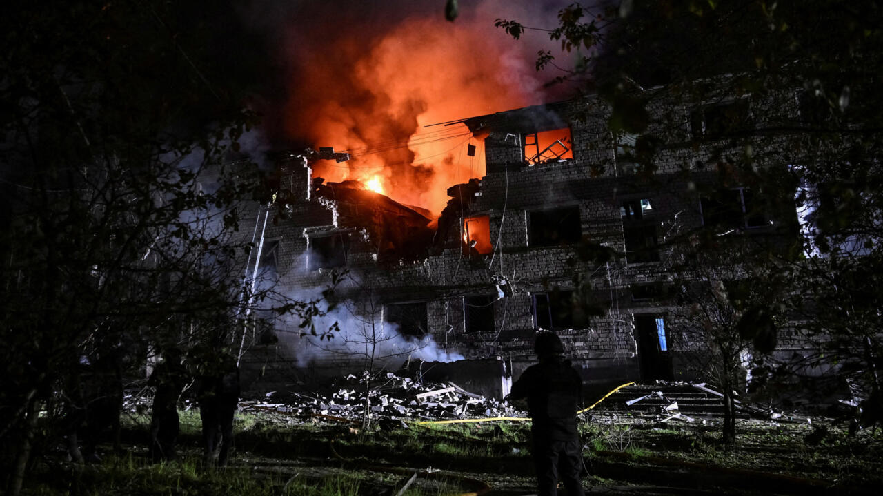 रुसले गर्यो खार्किभमा हालसम्मकै ठूलो ड्रोन आक्रमण