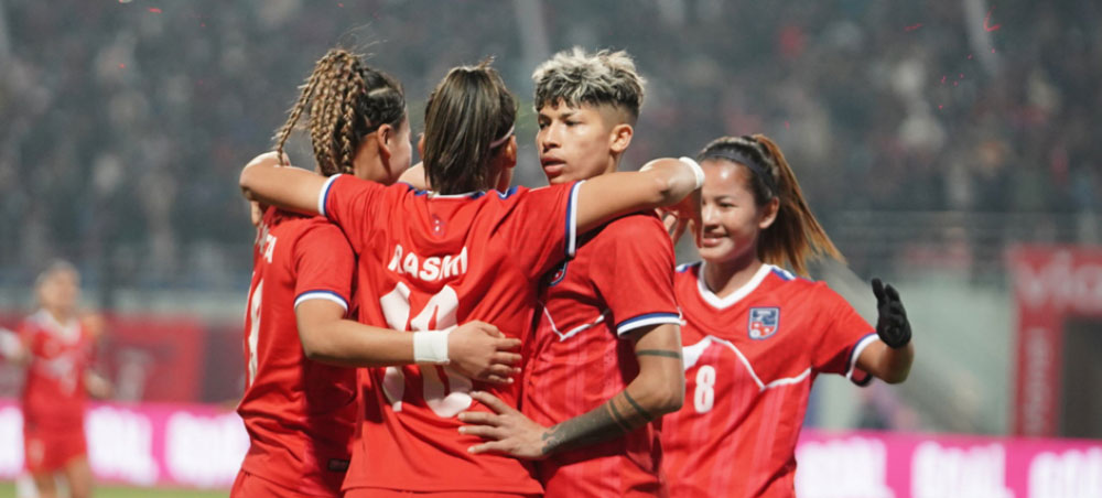 इन्टरनेशनल वुमन्स च्याम्पियनसिप : नेपाल र म्यानमारबीच २-२ को बराबरी