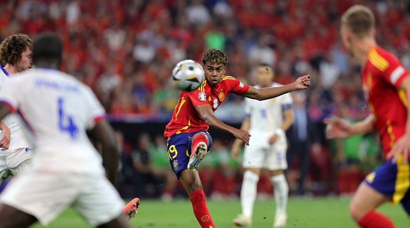 फ्रान्सलाई हराउँदै स्पेन युरो कपको फाइनलमा