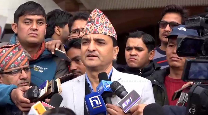 रवि लामिछाने जनतामा भ्रम छर्दै हिँडेका छन् : योगेश भट्टराई